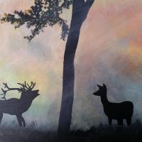 Le brame du cerf