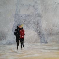 Baiser sous la neige