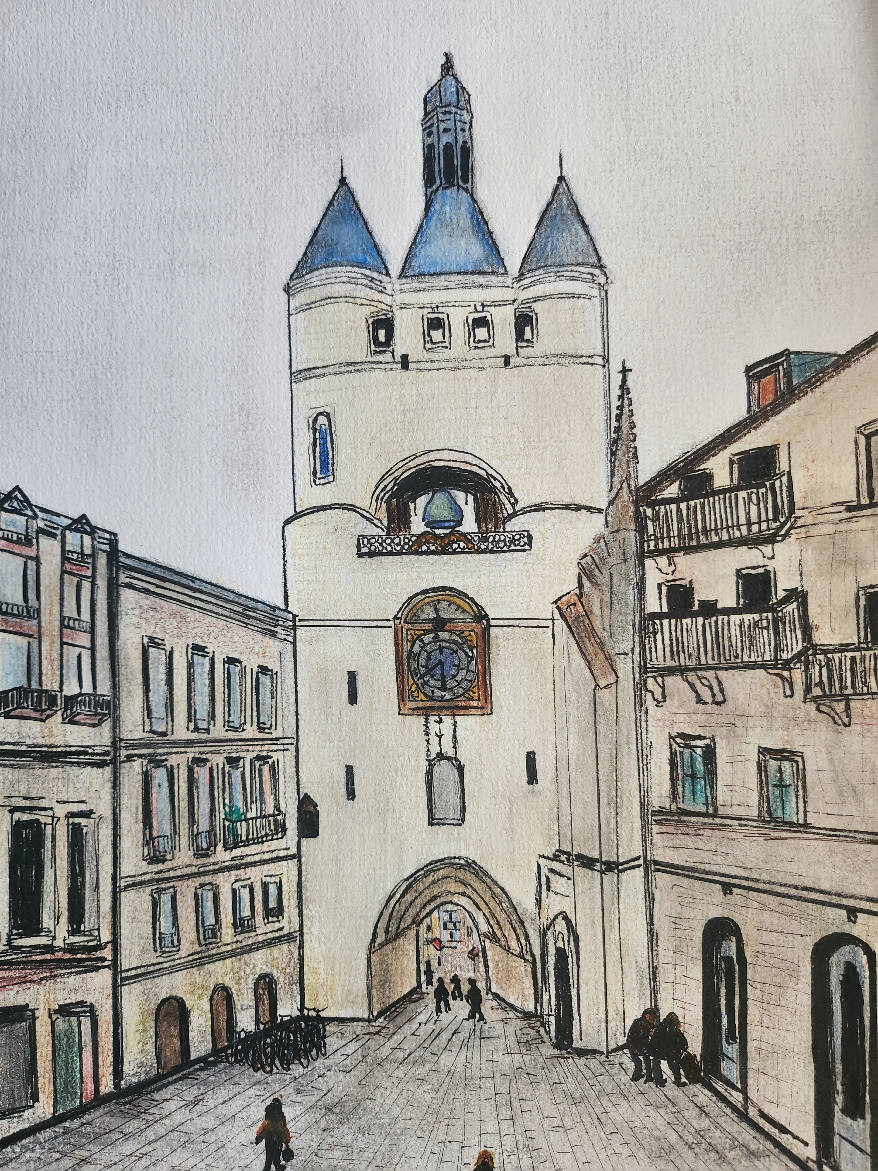 Porte de la grande cloche Bordeaux