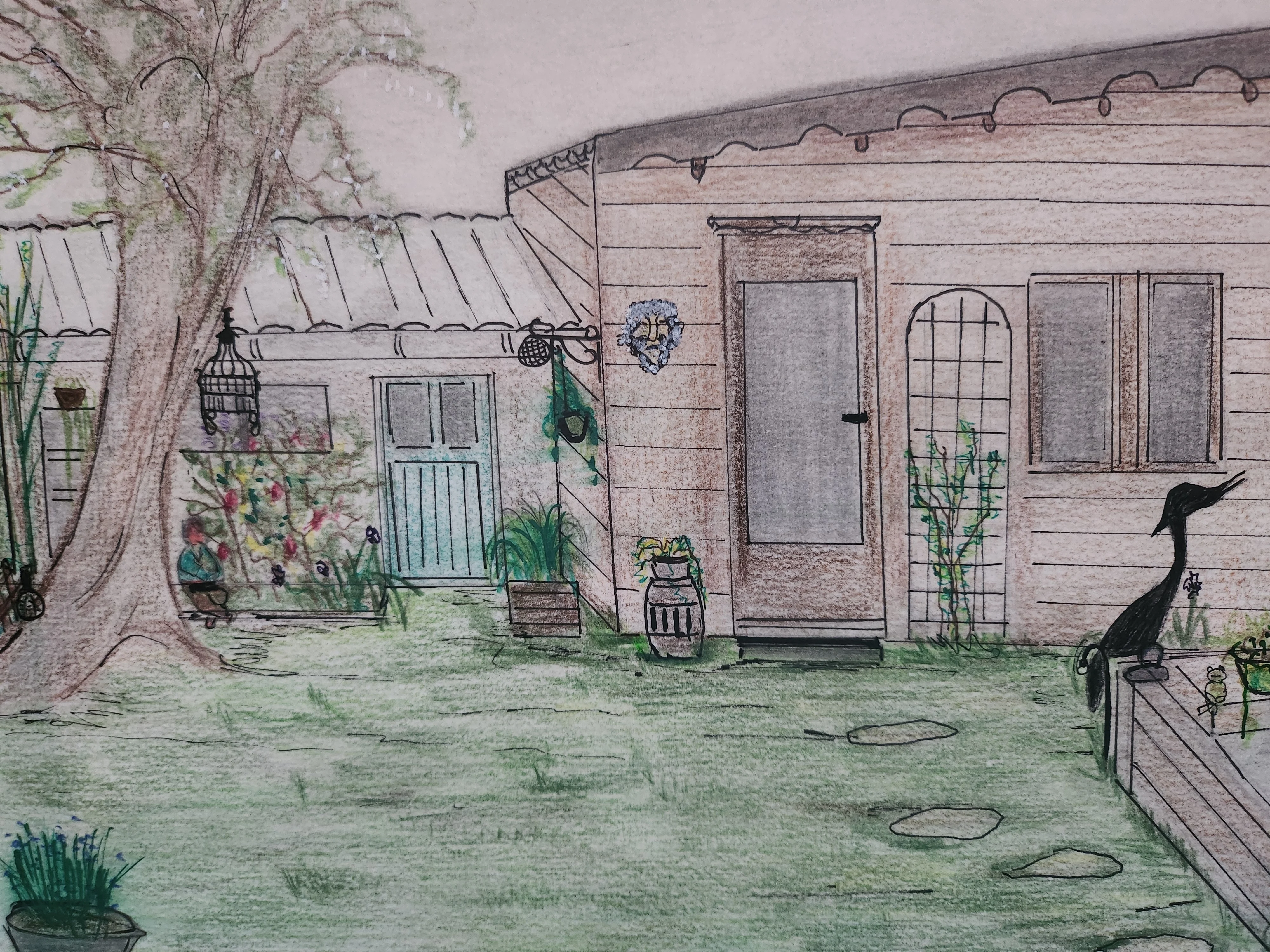 La cabane au fond du jardin